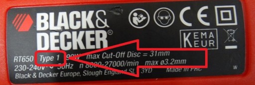 BLACK&DECKER GL360- Крышка катушки № 4 Код: 6