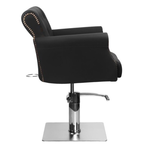 КРЕСЛО ПАРИКМАХЕРСКОЕ СИСТЕМА HAIR, ЧЕРНОЕ