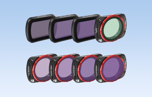 Zestaw filtrów All Day Freewell do kamery DJI Osmo Pocket 3 - 8 Pack ND CPL