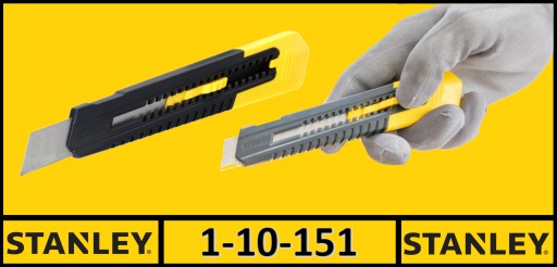 Нож SM с лезвием 18 мм STANLEY 1-10-151