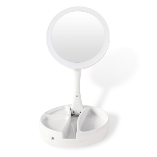 КОСМЕТИЧЕСКАЯ ПОДСВЕТКА ДЛЯ НАНЕСЕНИЯ МАКИЯЖА ЗЕРКАЛО С УВЕЛИЧЕНИЕМ LED