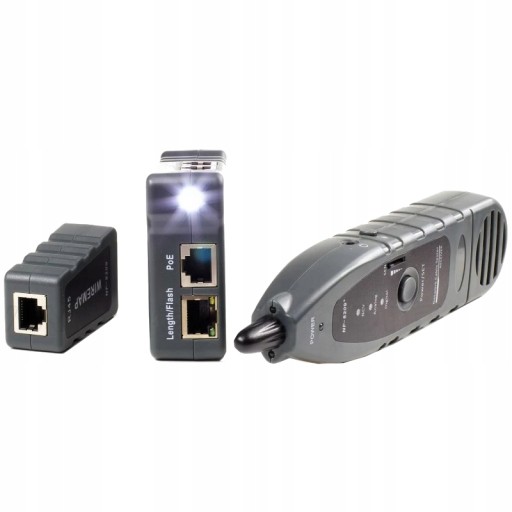 Тестер кабеля локальной сети с ЖК-дисплеем RJ45 PoE