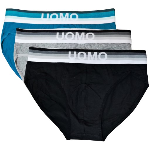 МУЖСКИЕ ТРУСЫ ИЗ ХЛОПКА UOMO РАЗМЕР 2XL Комплект из 5 шт. XXL Талия 90-100см