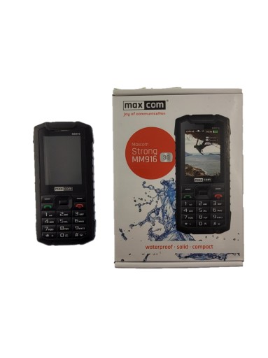 MAXCOM STRONG MM916 БЕЗ АККУМУЛЯТОРА/КРЫШКИ/ЗАРЯДНОГО УСТРОЙСТВА