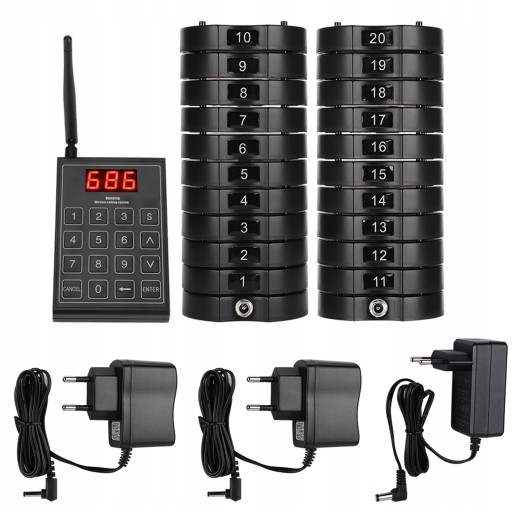 SYSTEM PAGER W RESTAURACJI ZESTAW