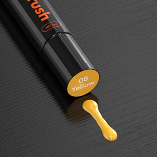 Touch up Auto Paint, Car Scratch Repair Pen, Easy Solution, Vehicles Yellow