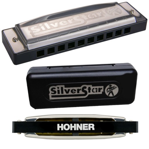 Silver Star Мажорная диатоническая гармоника Hohner.