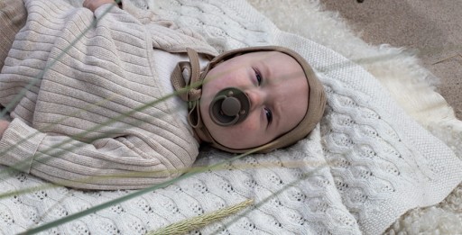 BIBS De lux Круглая соска без BPA СИНЯЯ 0–36 м