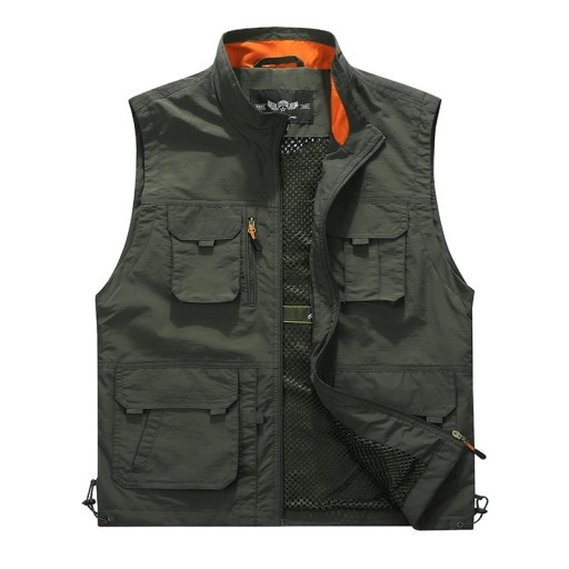 Летняя куртка в стиле милитари - 5XL