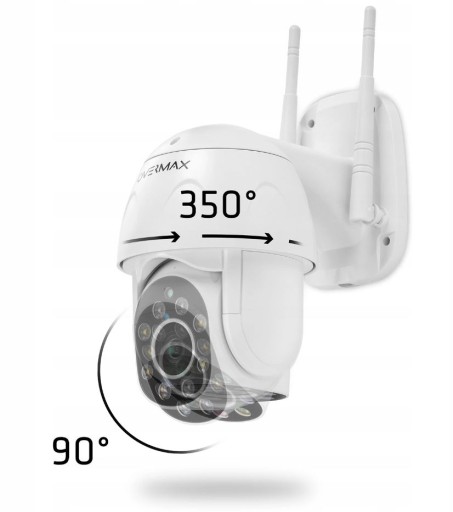 НАРУЖНАЯ ВРАЩАЮЩАЯСЯ КАМЕРА IP WiFi CAMSPOT 4.9 FULL HD МОНИТОРИНГ RJ-45 IR