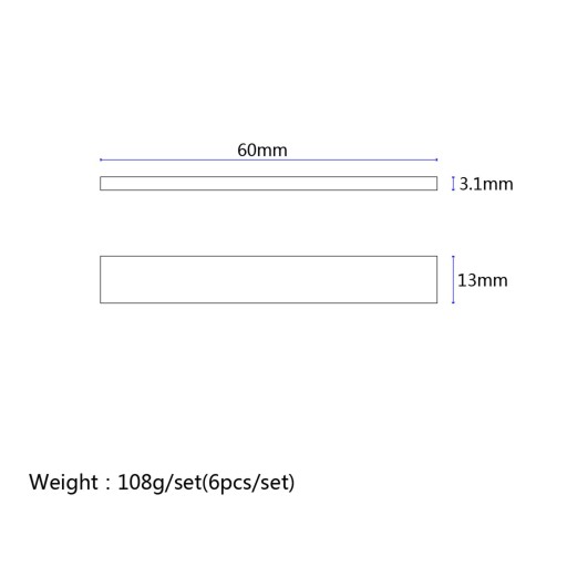 Гитарный звукосниматель Humbucker Bar Alnico