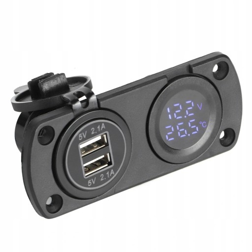 Автомобильное зарядное устройство USB 9 см.
