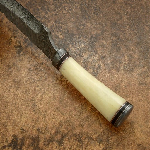 IMPACT nóż Bowie z Damastu damast DM 328