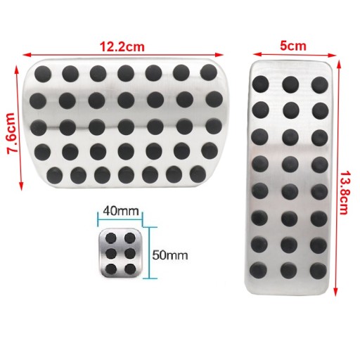 Mercedes Pedal Covers Comples Class A Clay B Clay