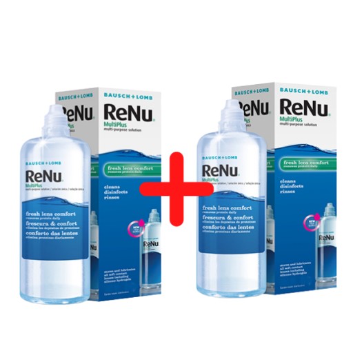 ReNu MultiPlus ЖИДКОСТЬ ДЛЯ ЛИНЗ, 2x360 мл