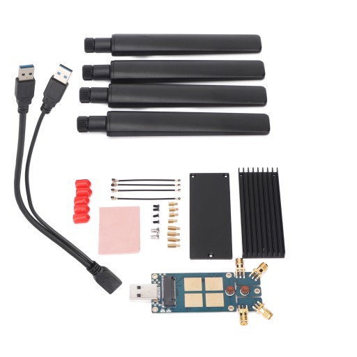 Adapter ngff m.2 na USB z gniazdem karty SIM 4 antena obsługuje ciepło 3g 4g 5g