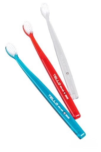 TELLO ULTRA SOFT 6240 СУПЕР МЯГКАЯ ЗУБНАЯ ЩЕТКА, ТРИ УПАКОВКИ, 3 упаковки