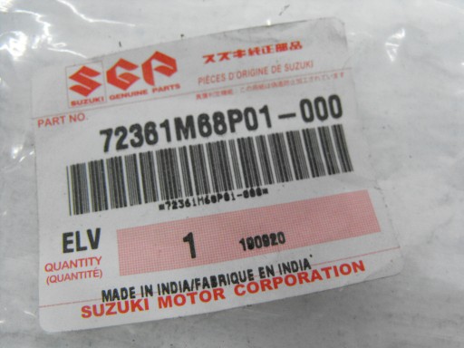 Suzuki Baleno uszczelka maski 72361M68P01
