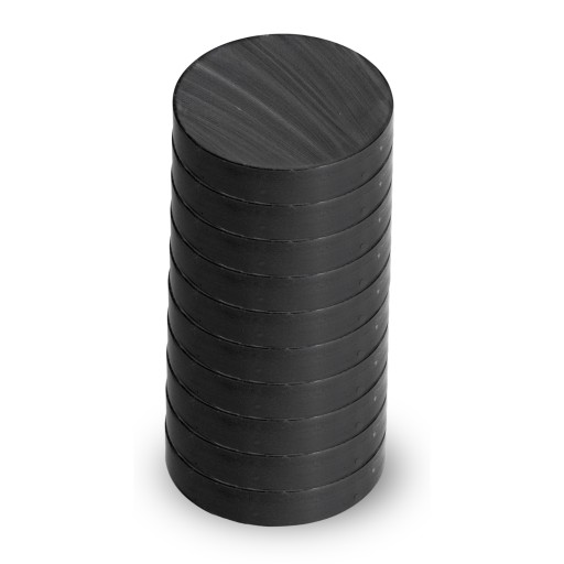 MAGNES FERRYTOWY ANIZOTRPOWY Walcowy 10x3 mm Magnesy ferrytowe Y30 10 szt.