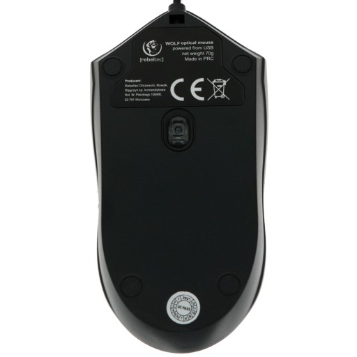 Проводная USB-мышь REBELTEC WOLF