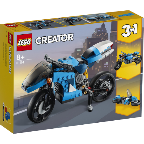 LEGO CREATOR 31114 СУПЕРМОТОЦИКЛ