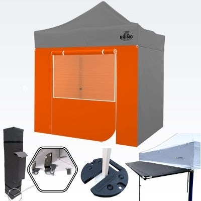 Namiot Handlowy Pawilon 2x2 Super Stalowy