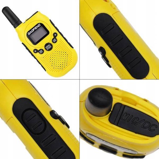 Baofeng BF-T6 Krótkofalówka Walkie Talkie USB VOX Latarka LED Łoki Toki