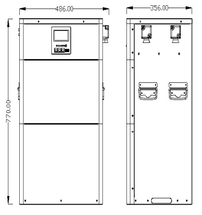 НАКОПИТЕЛЬ ЭНЕРГИИ 10 кВтч ДЛЯ ФОТОЭЛЕКТРИЧЕСКОЙ БАТАРЕИ LIFEPO4 51,2 В POWERBANK