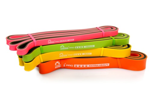 Набор лент для упражнений PRO BAND BiColor Majestic