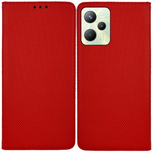 УМНЫЙ МАГНИТНЫЙ ЧЕХОЛ ДЛЯ REALME C35 + СТЕКЛО