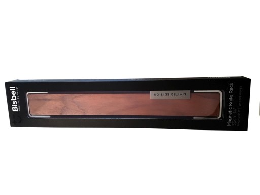 BISBELL Lustrzana Listwa Magnetyczna Czarna 30 cm
