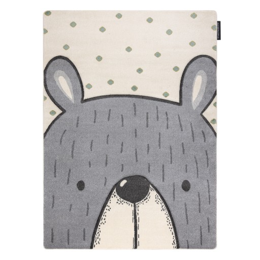 ДЕТСКИЙ КОВЕР PETIT 140x190 см BEAR серый #GR4234