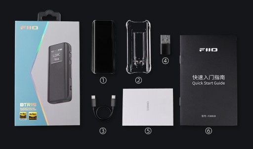 ПОРТАТИВНЫЙ УСИЛИТЕЛЬ ДЛЯ НАУШНИКОВ FiiO BTR15 USB-ЦАП + АКСЕССУАРЫ