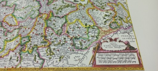 старая карта 60х43