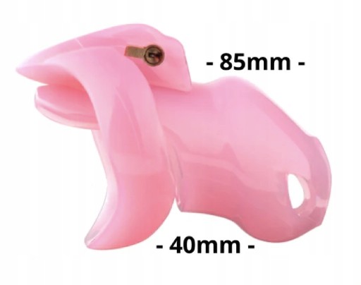 Маленькие розовые мужские поясные пояс Chastita 4 кольца