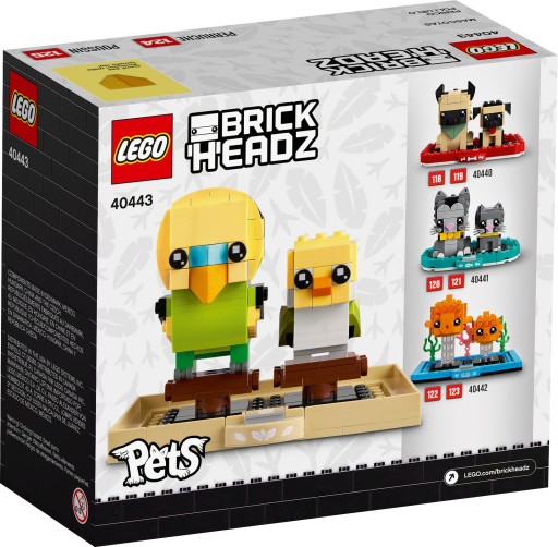 LEGO BRICKHEADZ ПОПУГАЙ 40443