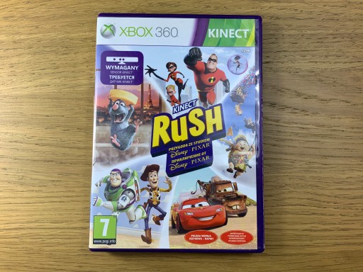 Диски KINECT RUSH DISNEY ADVENTURE очень хорошие + XBOX 360