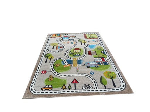 Dywan Dziecięcy Smart Kids 3D 160x230 Uliczki HIT!