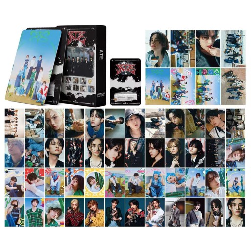 55 SKIDS ЛОМО ОТКРЫТКИ [ATE] НОВЫЙ АЛЬБОМ ФОТООТКРЫТКИ KPOP STRAY KIDS