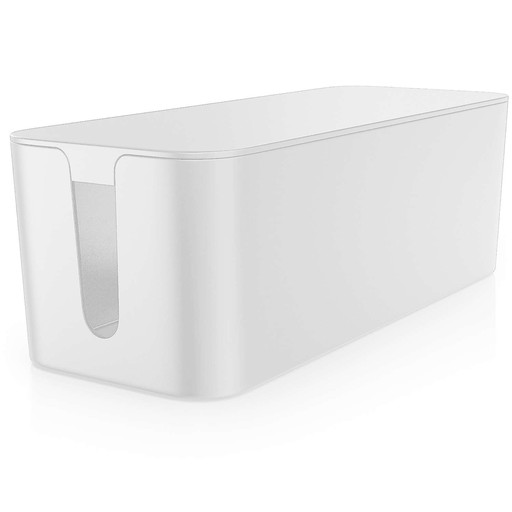 ORGANIZER SCHOWEK NA PRZEDŁUŻACZ KABLE LISTWY PUDEŁKO BOX 40CM MASKOWNICA L