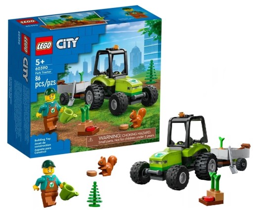 LEGO CITY 60390 TRAKTOR W PARKU