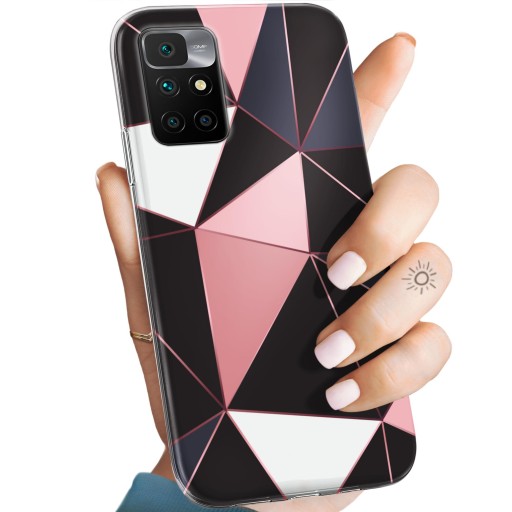 ETUI DO XIAOMI REDMI 10 WZORY MOZAIKA SZTUKA KOLOROWA OBUDOWA POKROWIEC