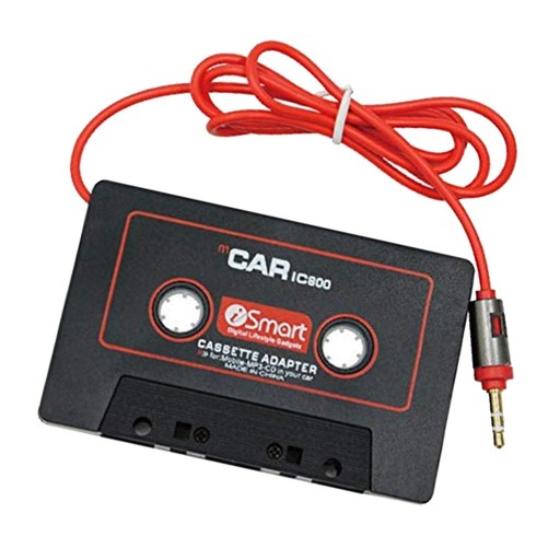 2x 3,5 mm Jack Stereo do samochodowej kasety audio AUX