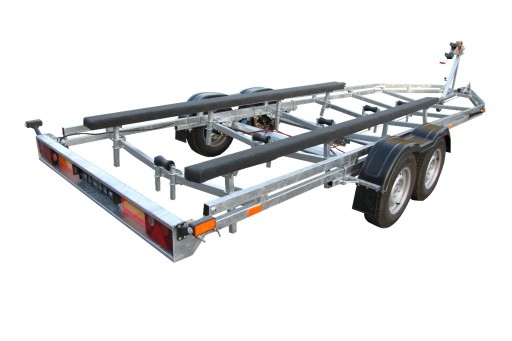Przyczepa podłodziowa PP-2700 2-osiowa DMC 2700kg, ŁADOWNOŚĆ 2150 kg