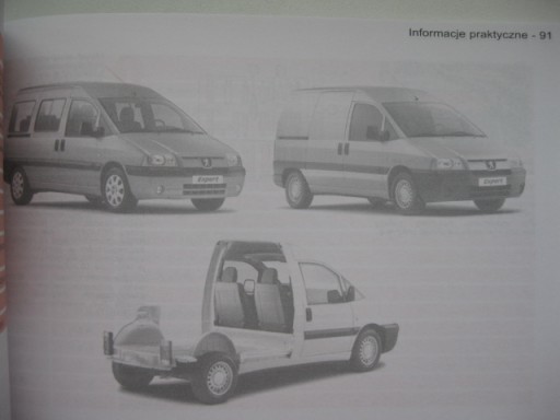 PEUGEOT EXPERT Польская инструкция по эксплуатации Expert 95-06