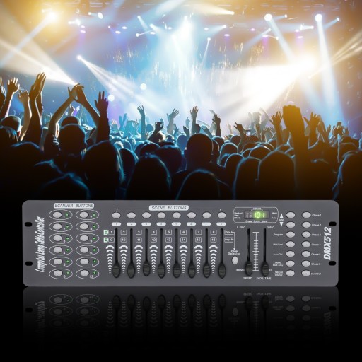 Консоль освещения сцены DMX512 192