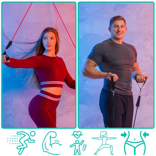 ЭНЕРГЕТИКИ ДЛЯ УПРАЖНЕНИЙ WORKOUT BANDS PRO SET ДО 100 КГ ВЫСОКОГО КАЧЕСТВА