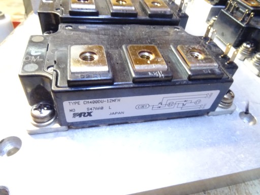 Транзистор CM400DU-12NFH SKM195GM + жидкостный радиатор