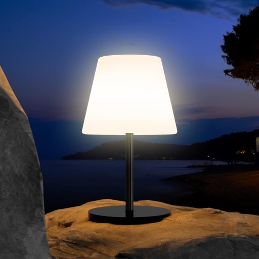 LAMPKA STOŁOWA BIURKOWA STOŁOWA BEZPRZEWODOWA NOCNA LAMPA LED Z PILOTEM