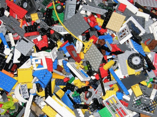 Оригинальные кубики Lego City Star Wars MIX 0,1 кг 100 г